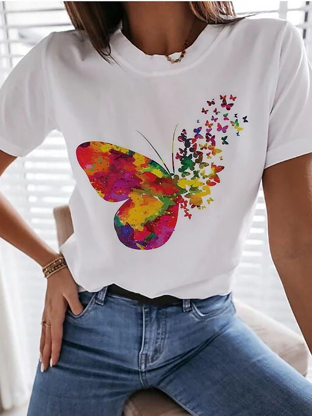 CAMISETA MUJER ESTAMPADA 2011