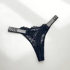 3 TANGA ENCAJE ESTILO EUROPEO