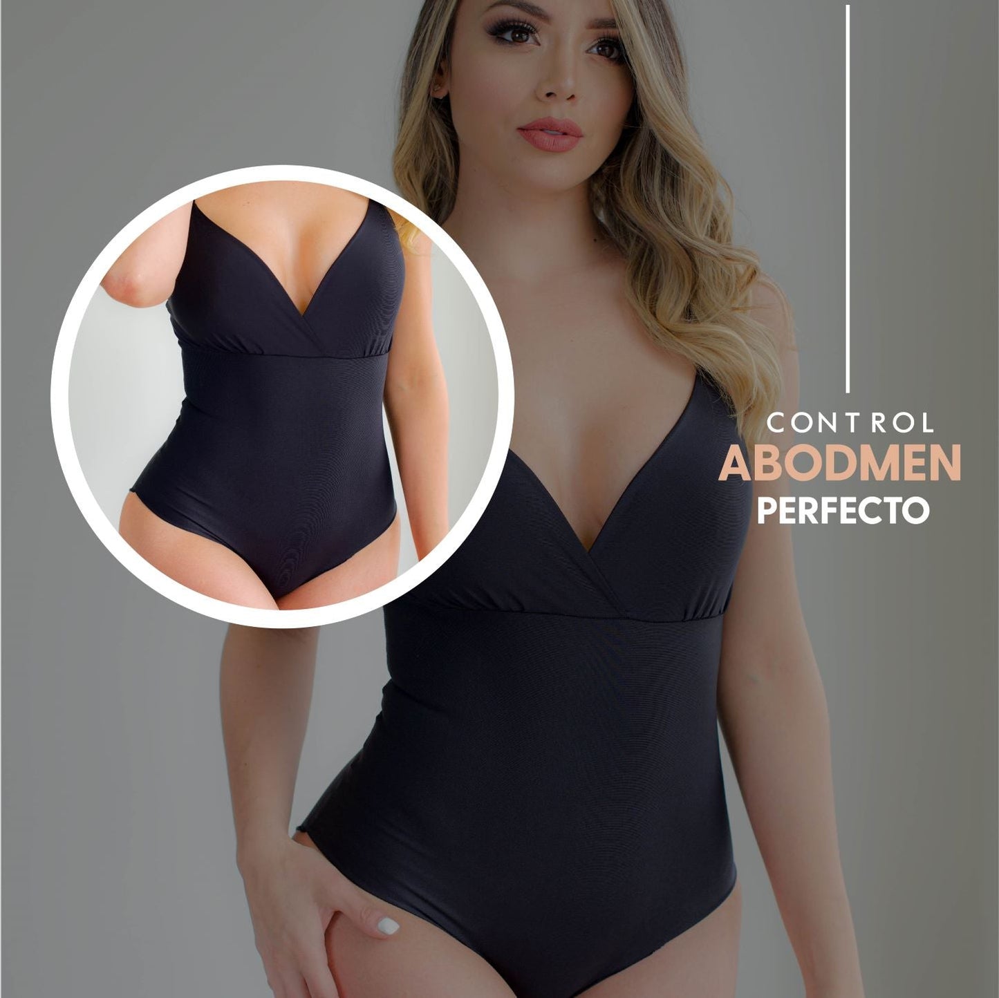 BODY CACHETERO NEGRO / Ref: 1008