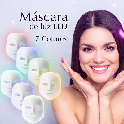 MÁSCARA LED FOTOTERAPIA FACIAL.