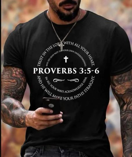 CAMISETA PROVERBS 3:5-6