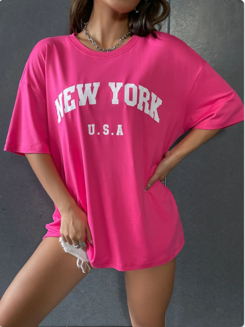 CAMISETAS TIPO AMERICANO- NEW YORK