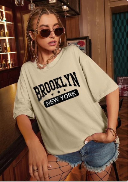 CAMISETAS TIPO AMERICANO- BROOKLYN