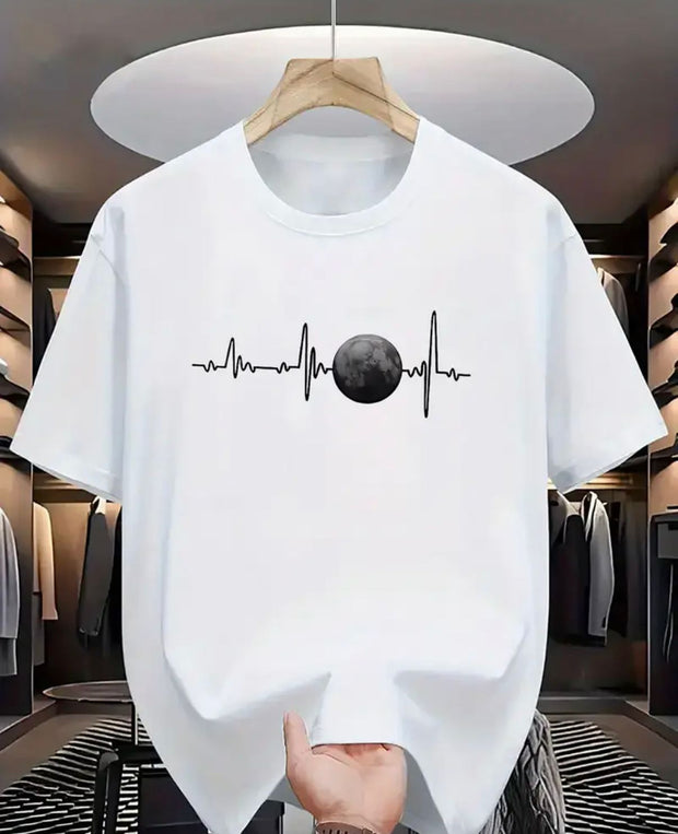 CAMISETA BLANCA HOMBRE CARDIO MUNDO