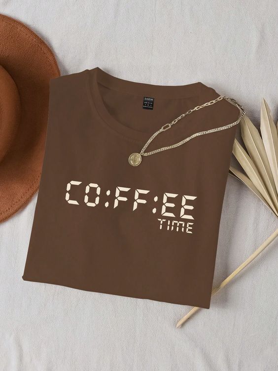 CAMISETA DAMA COFFE TIME