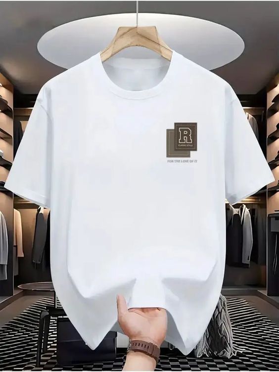 CAMISETA HOMBRE BLANCA R