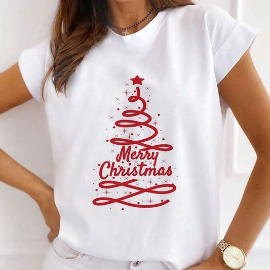 CAMISETA NAVIDAD MUJER 231201