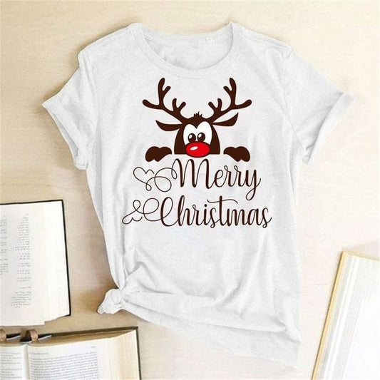 CAMISETA NAVIDAD MUJER 231203