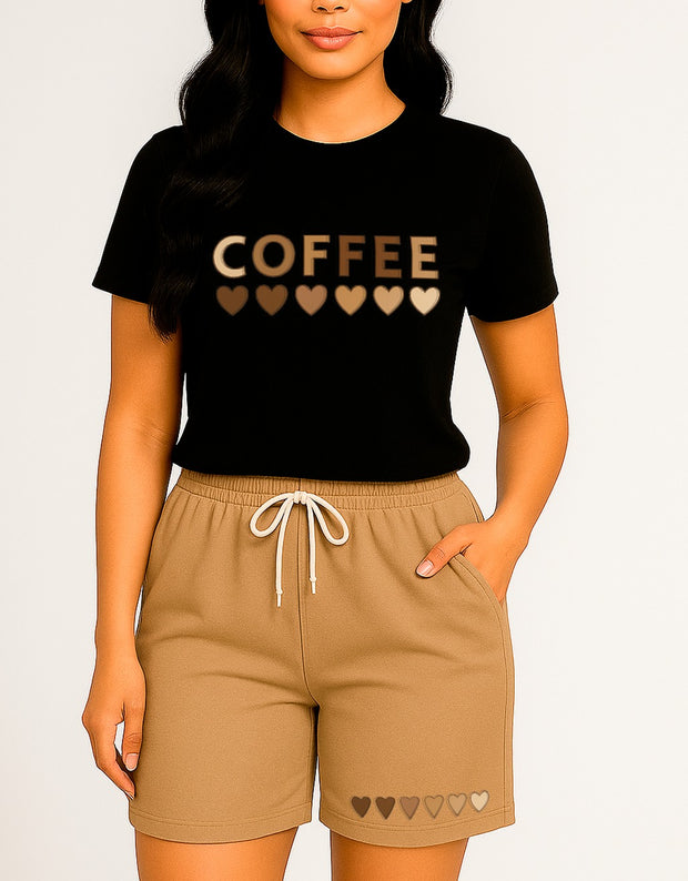 CONJUNTO DAMA NEGRO-CAMEL COFFE