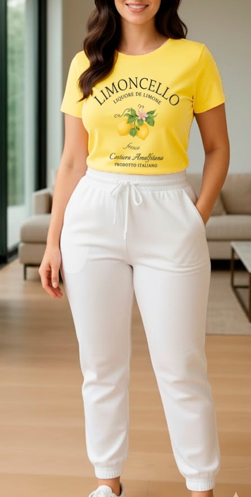 CONJUNTO JOGGER DAMA LIMONCELLO