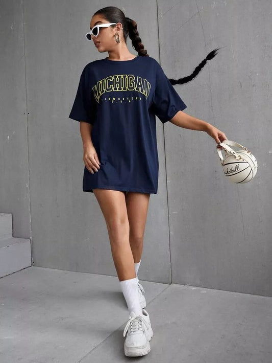 CAMISETAS TIPO AMERICANO- MICHIGAN