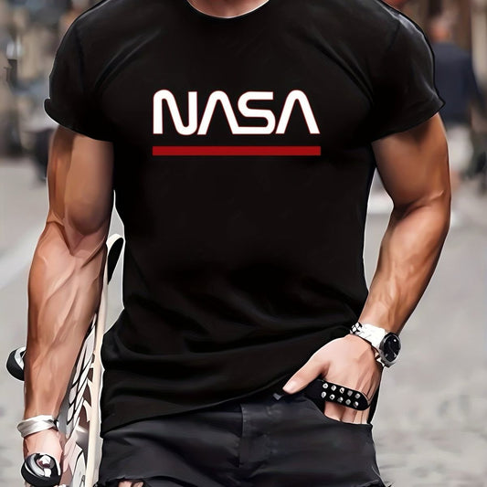 CAMISETA NEGRA NASA