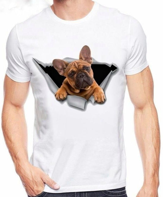 CAMISETA HOMBRE PERRO ROTO 413