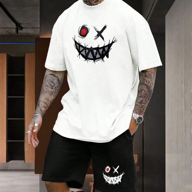 CAMISETA HOMBRE JACK ROJO-NEGRO